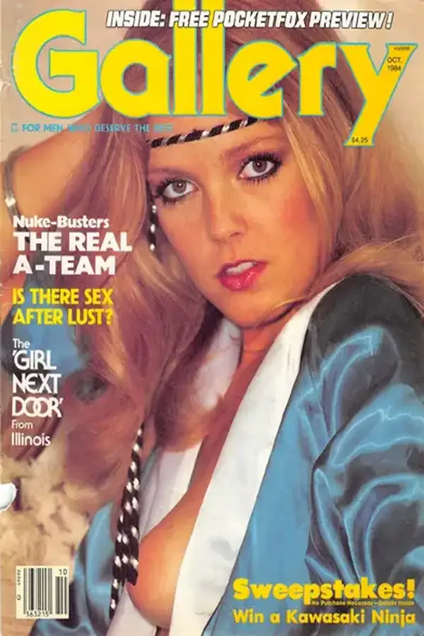 Gallery October 1984 Cover