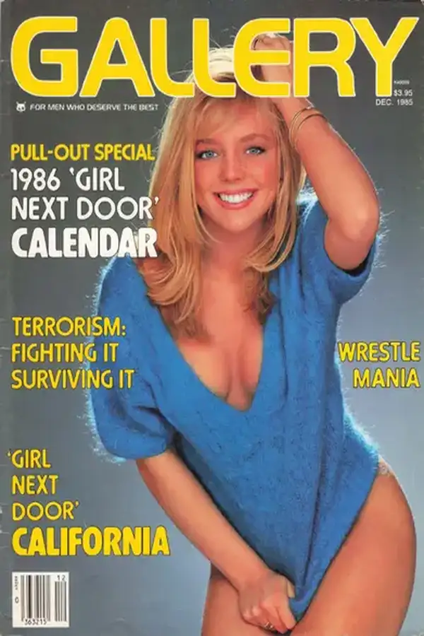 Gallery December 1985 Cover