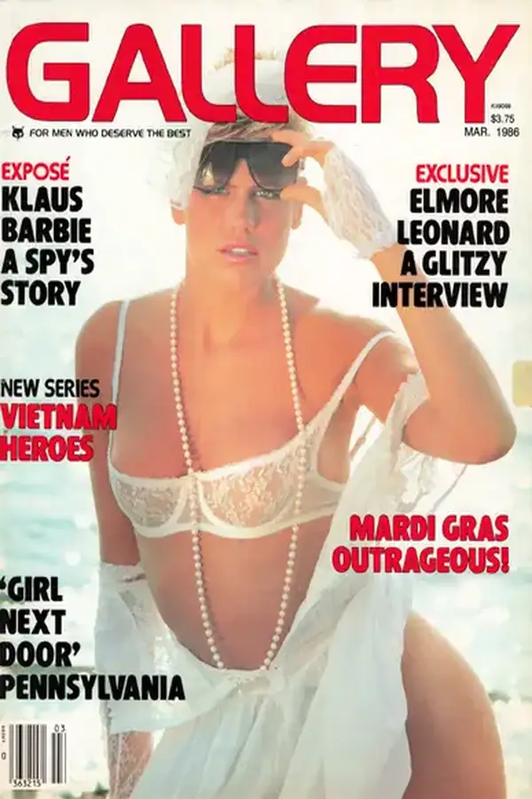Gallery March 1986 Cover