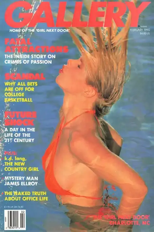 Gallery February 1990 Cover