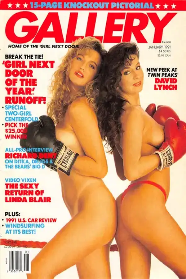 Gallery January 1991 Cover