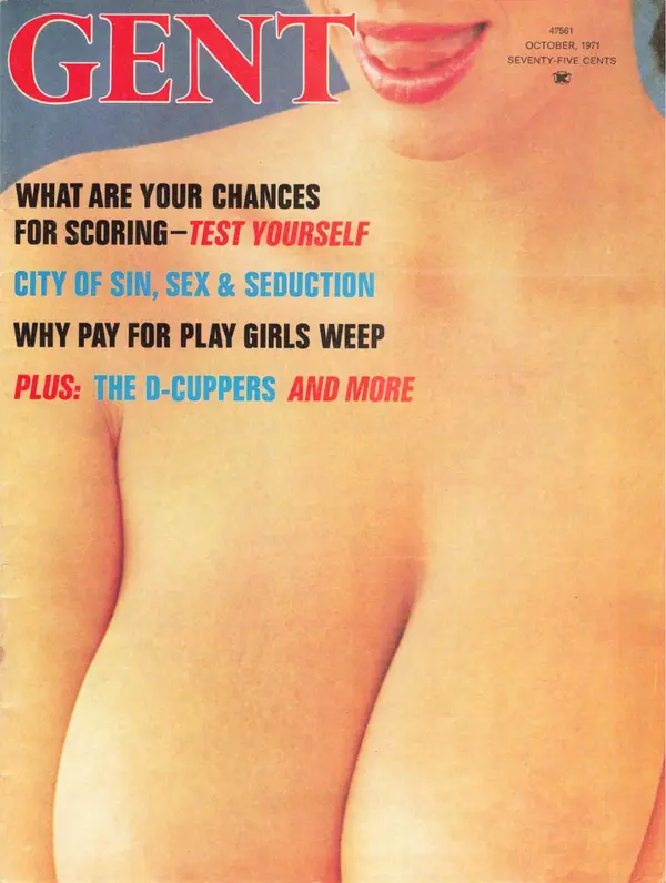 Gent October 1971 Cover