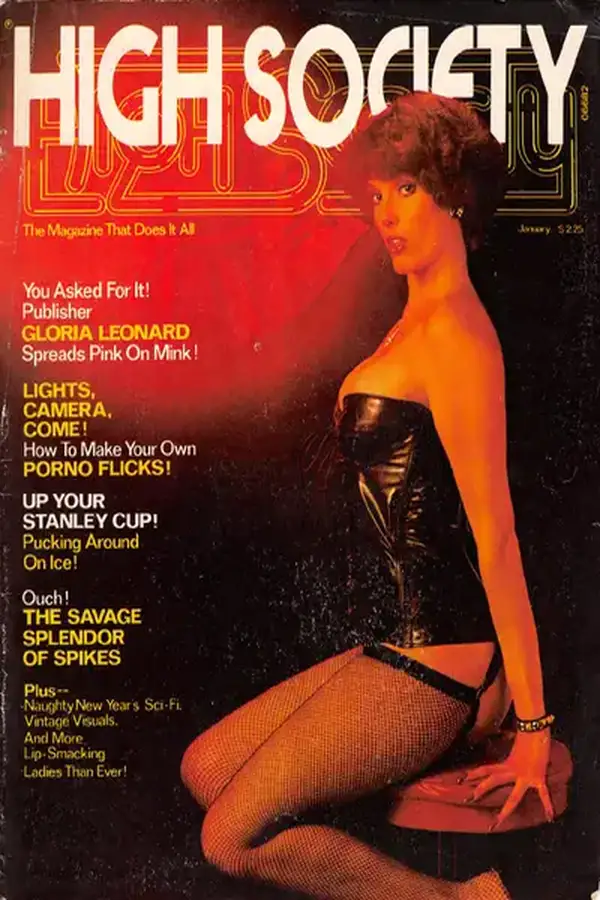 High Society January 1978 Cover