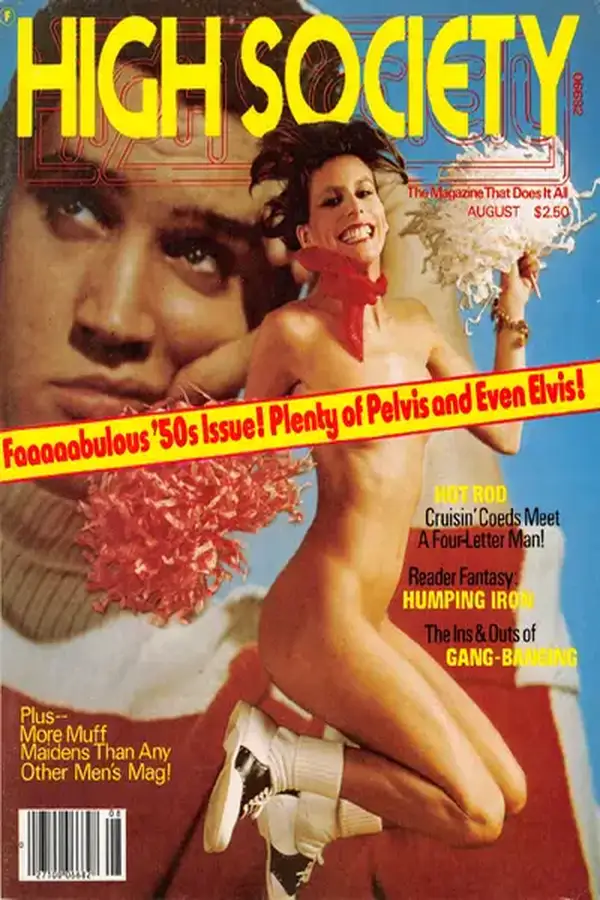 High Society August 1978 Cover