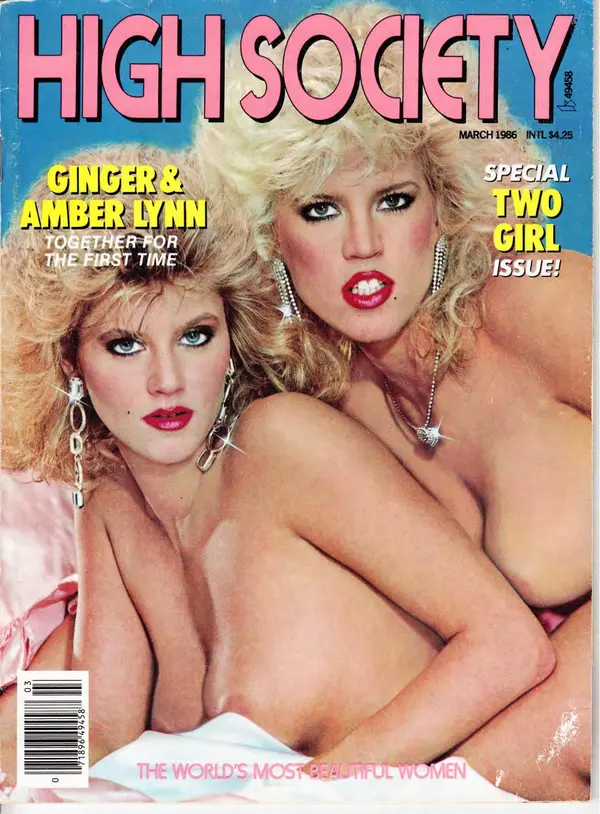 High Society March 1986 Cover