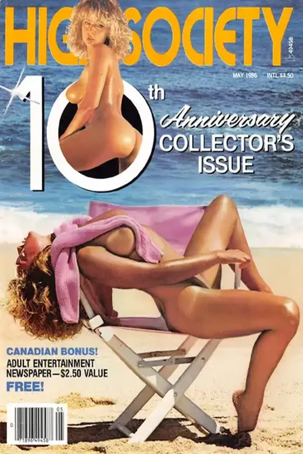 High Society May 1986 Cover
