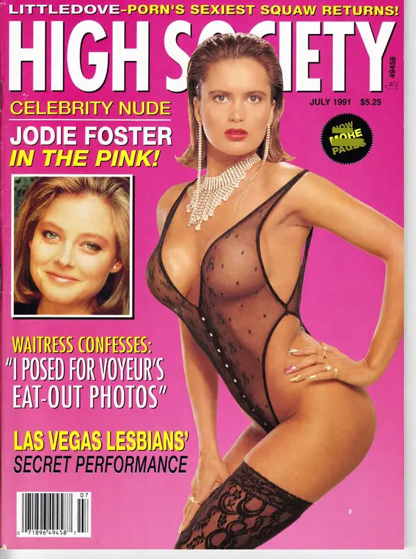 High Society July 1991 Cover