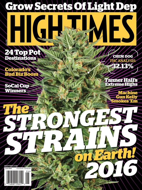 Hightimes - June 2016 Cover