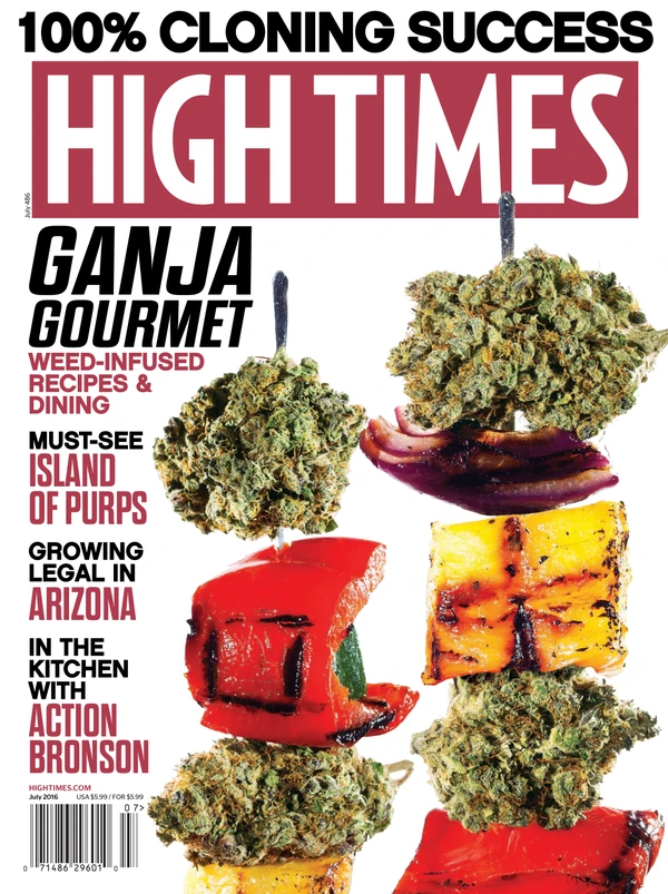 Hightimes - July 2016 Cover