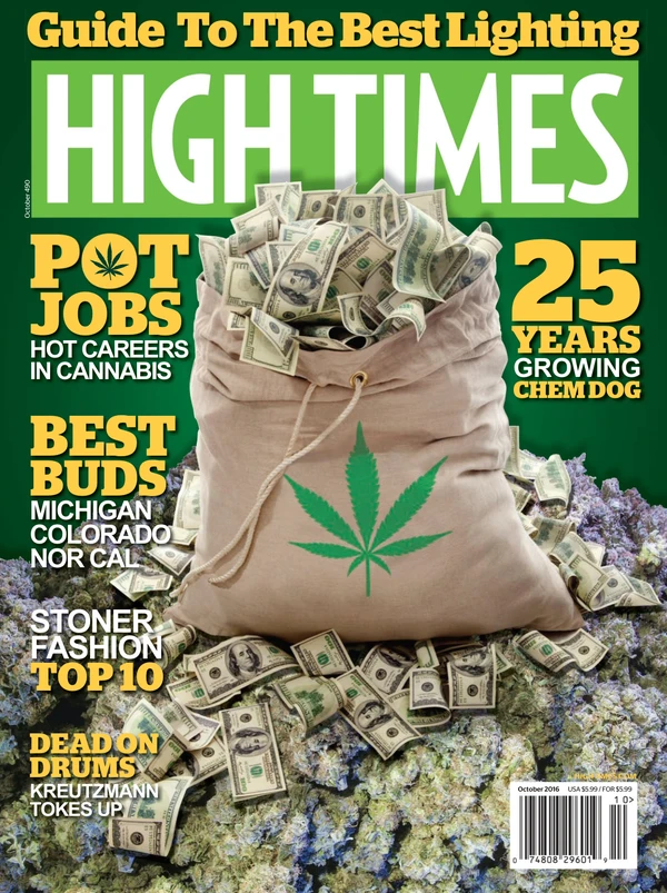 Hightimes - October 2016 Cover