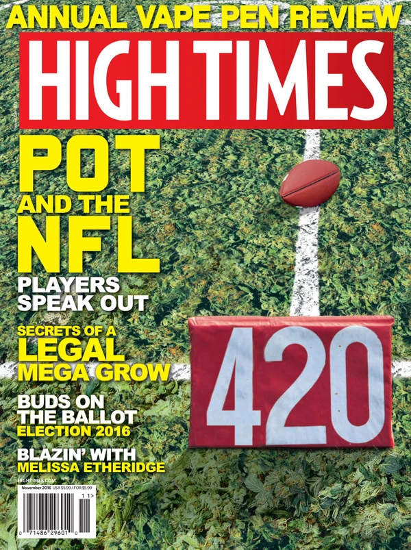 Hightimes - November 2016 Cover