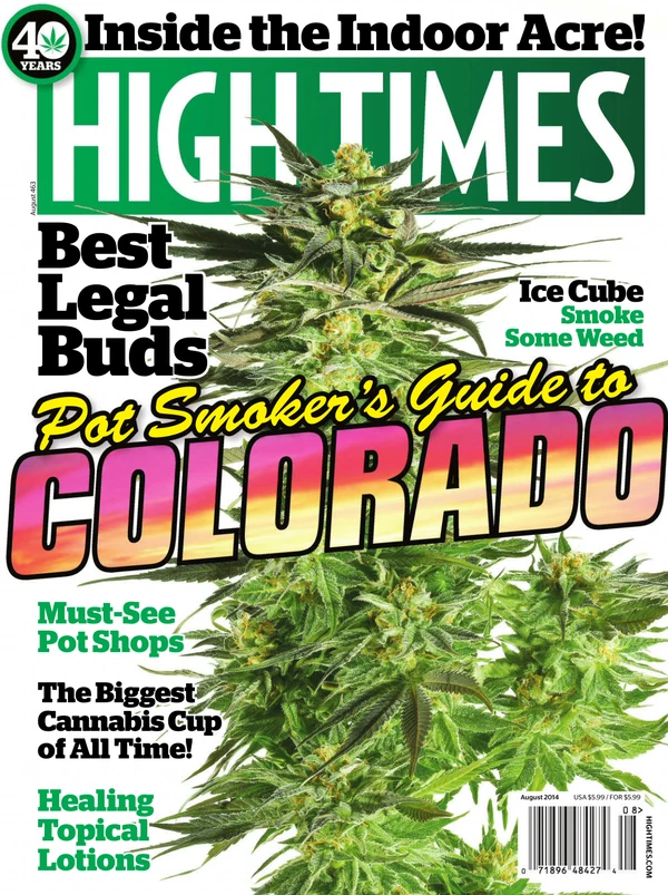 Hightimes - August 2014 Cover