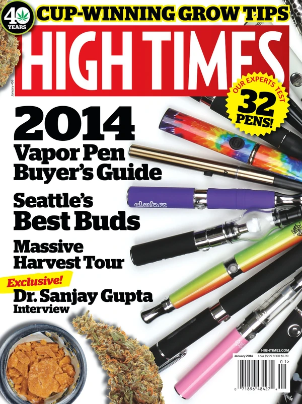 Hightimes - January 2014 Cover