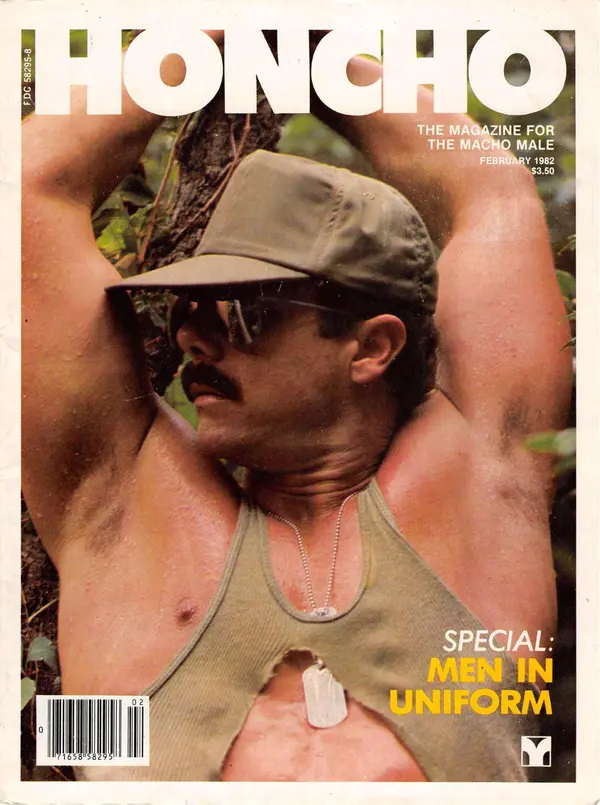 Honcho February 1982 Cover