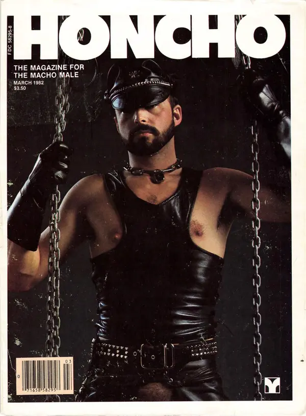 Honcho March 1982 Cover