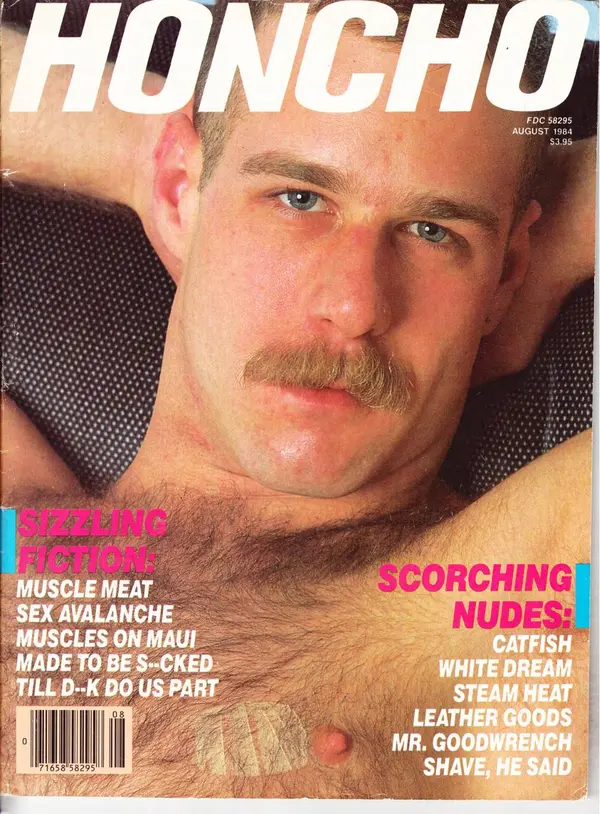 Honcho August 1984 Cover