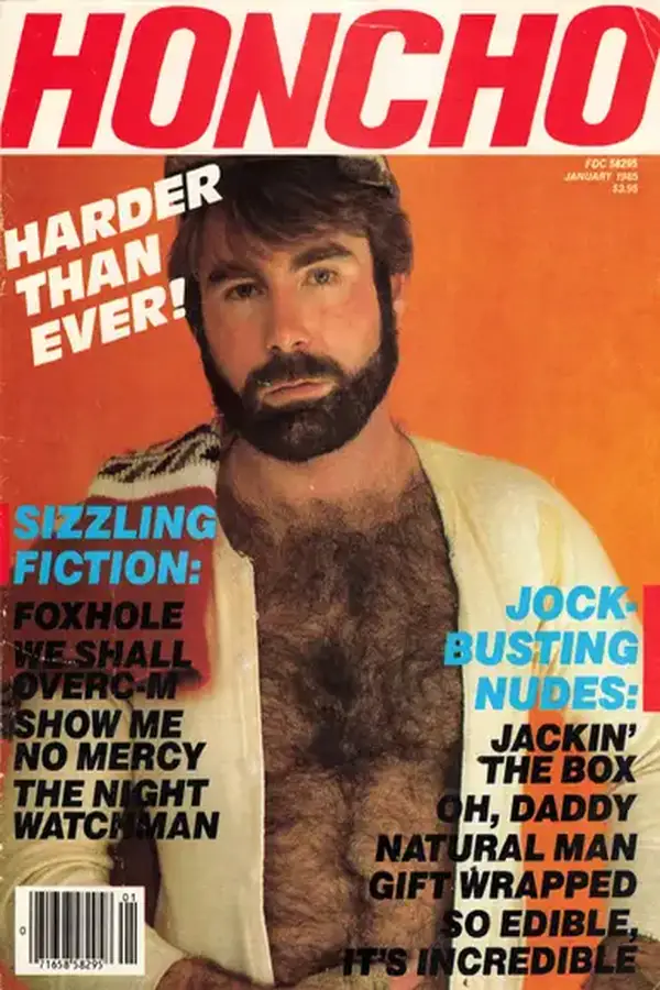 Honcho January 1985 Cover