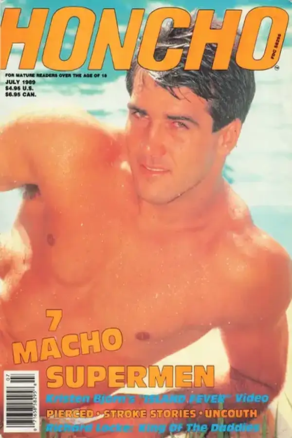 Honcho July 1989 Cover