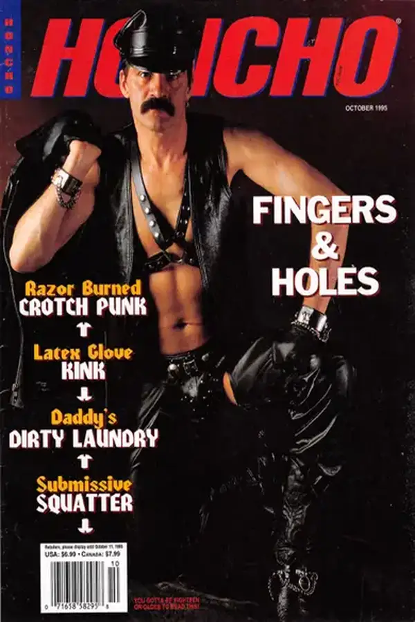 Honcho October 1995 Cover