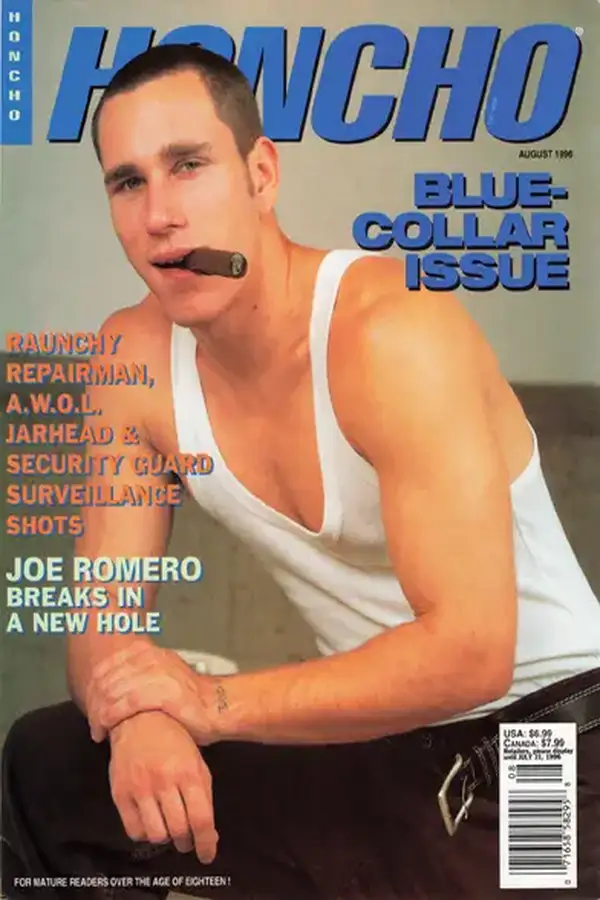Honcho August 1996 Cover