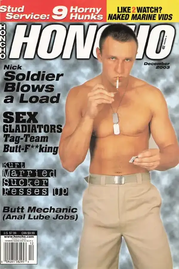Honcho December 2003 Cover