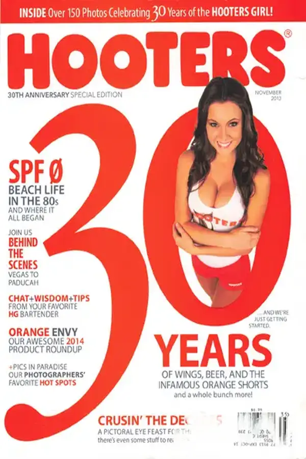 Hooters November 2013 Cover