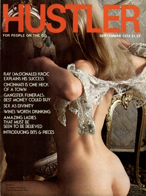 Hustler September 1974 Cover