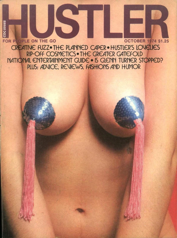 Hustler October 1974 Cover