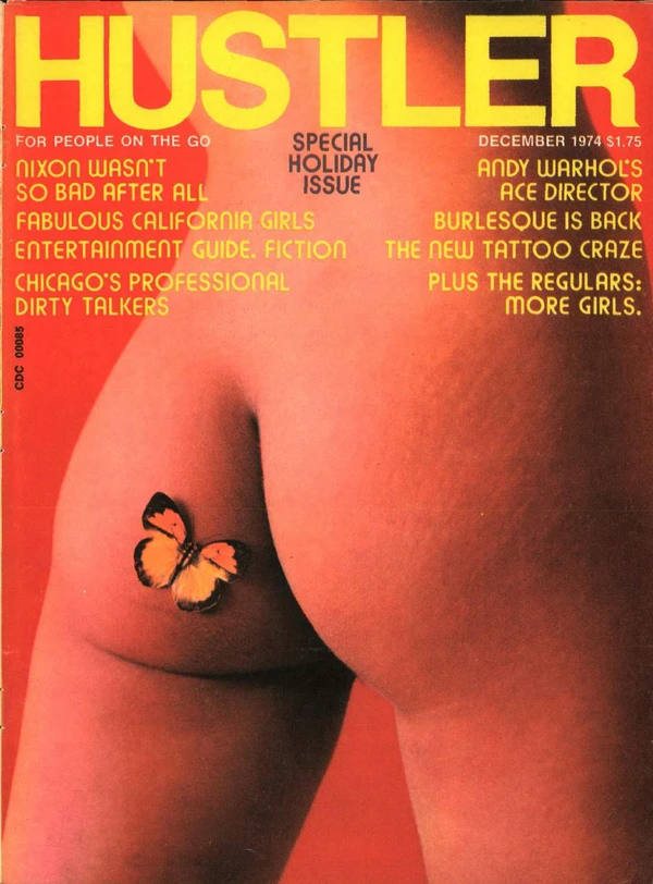 Hustler December 1974 Cover