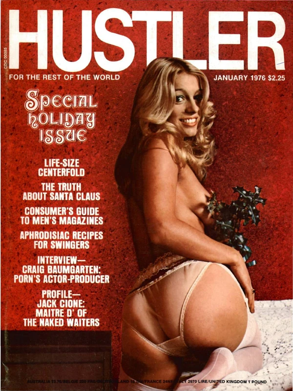 Hustler January 1976 Cover