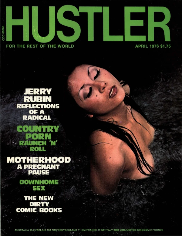 Hustler April 1976 Cover