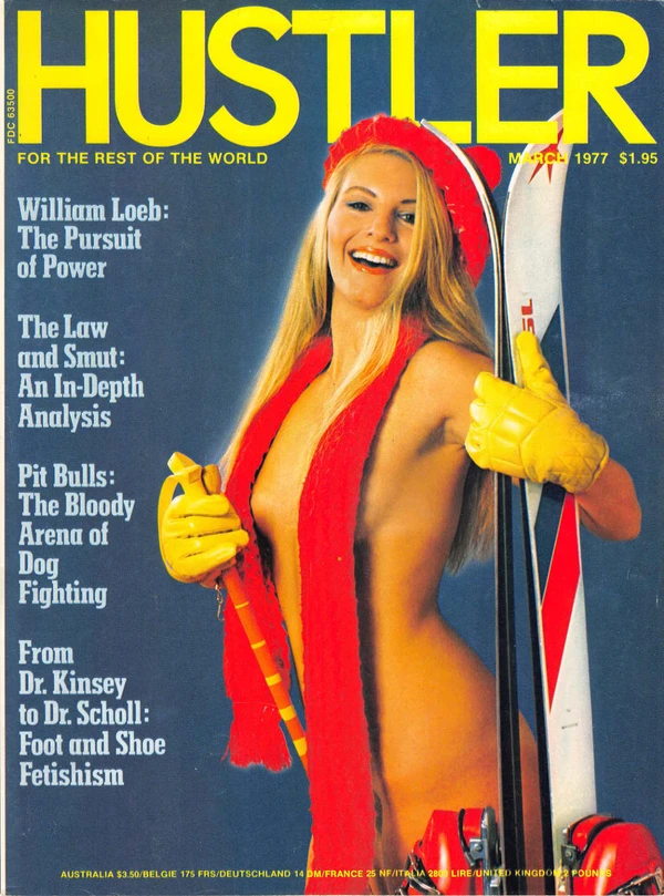 Hustler March 1977 Cover