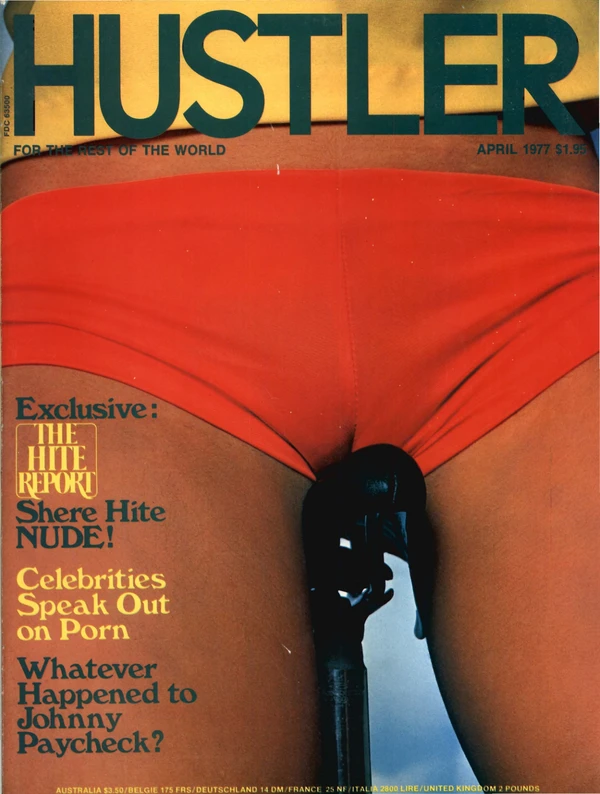 Hustler April 1977 Cover