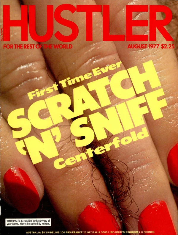 Hustler August 1977 Cover