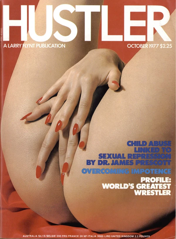 Hustler October 1977 Cover