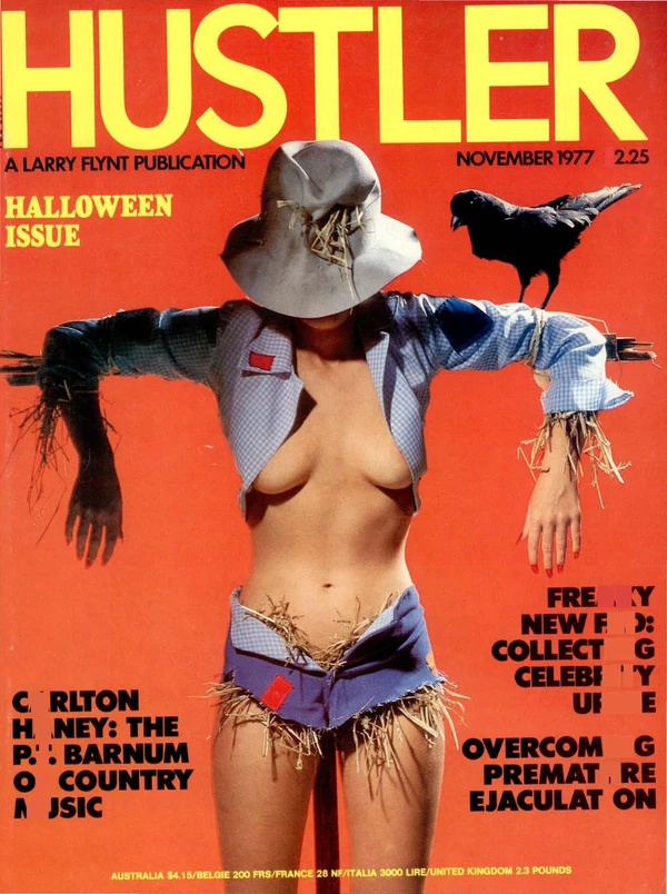 Hustler November 1977 Cover
