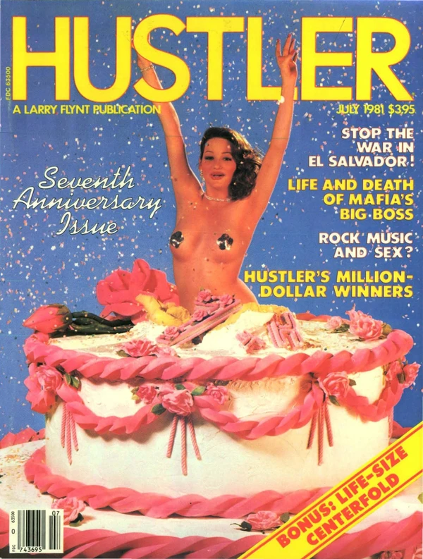 Hustler July 1981 Cover