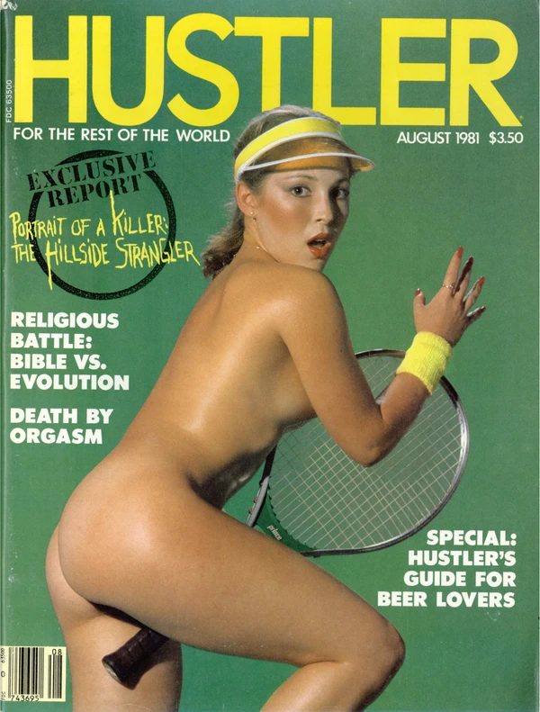 Hustler August 1981 Cover
