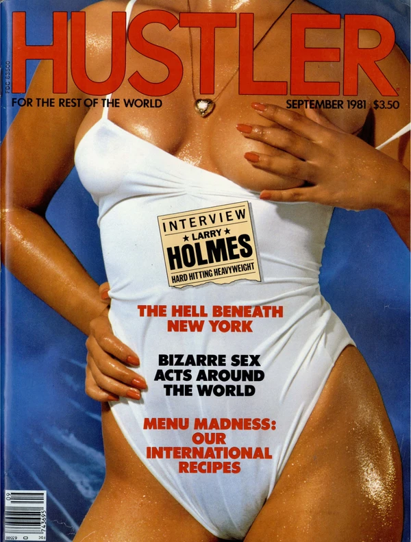 Hustler September 1981 Cover