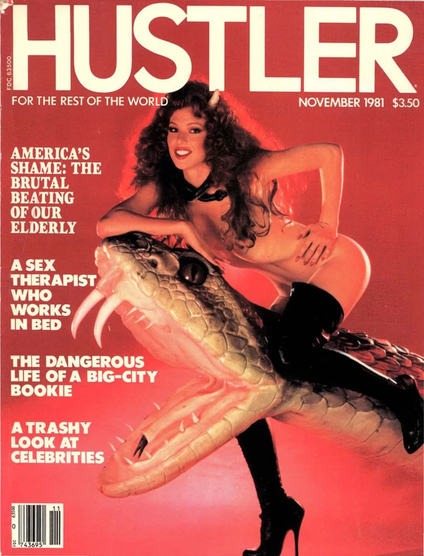 Hustler November 1981 Cover