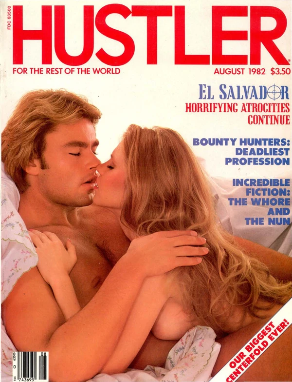 Hustler August 1982 Cover