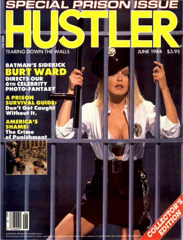 Hustler June 1984 Cover