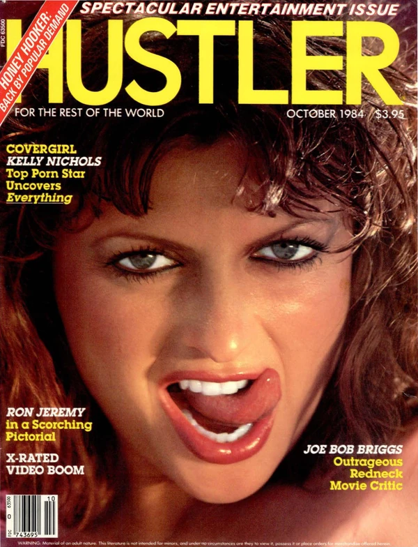 Hustler October 1984 Cover