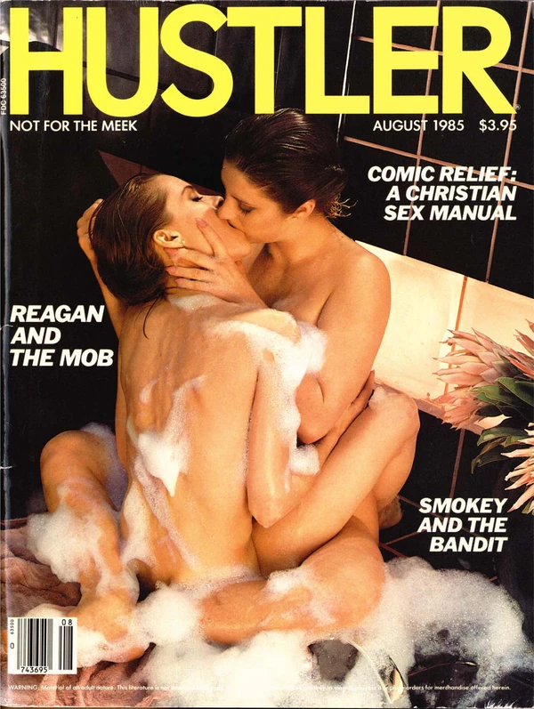 Hustler August 1985 Cover