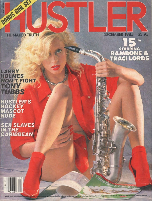 Hustler December 1985 Cover