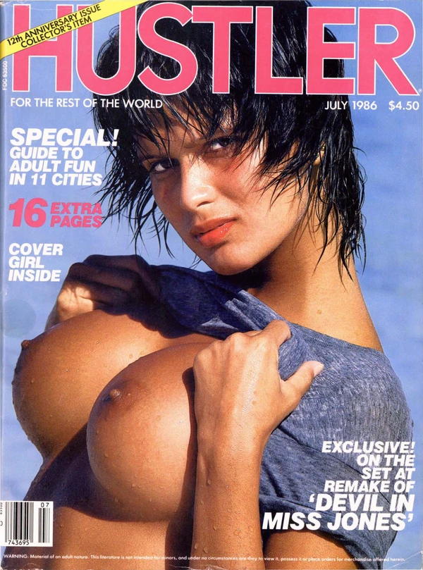 Hustler July 1986 Cover