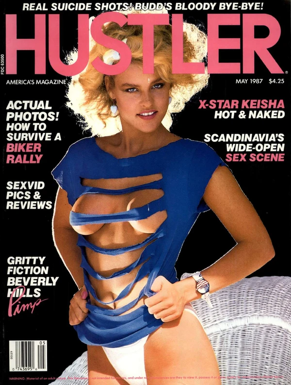Hustler May 1987 Cover