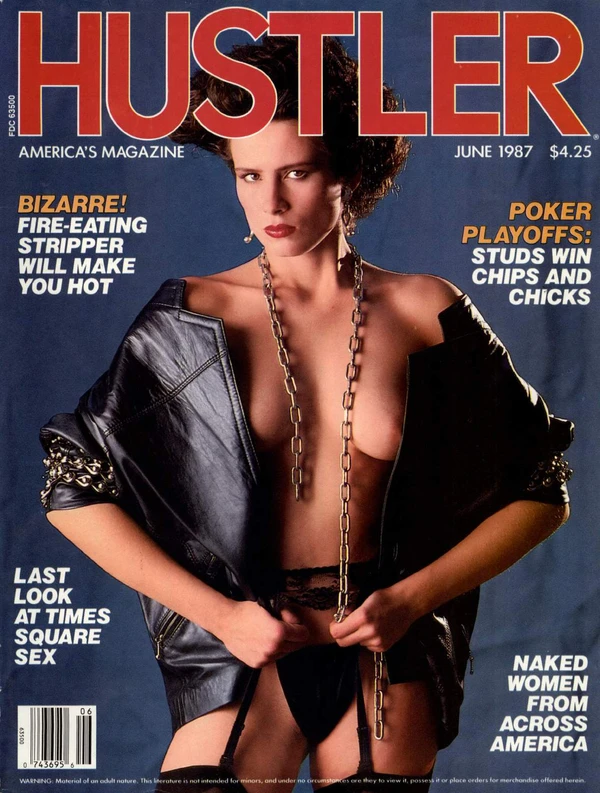 Hustler June 1987 Cover