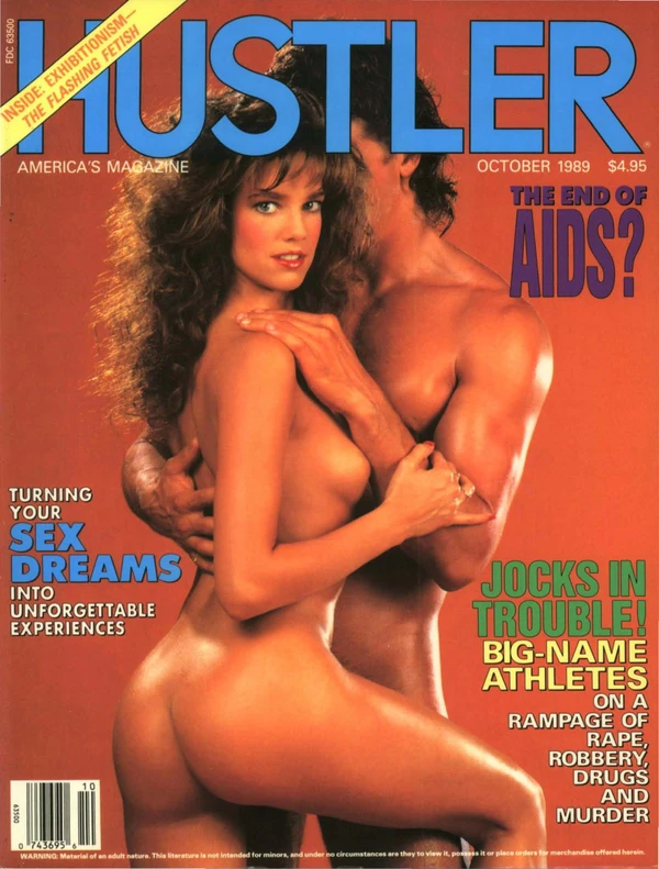 Hustler October 1989 Cover