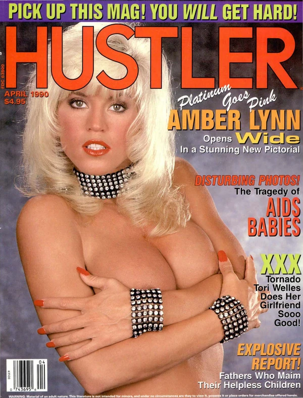 Hustler April 1990 Cover